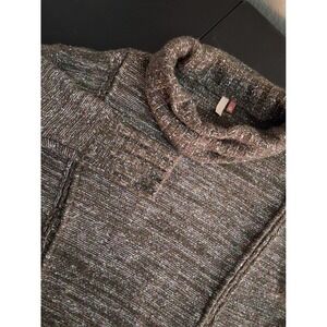 Anthropologie Pilcro M Noelle Cowl Neck Chunky Knit Sweater Oversize Cozy